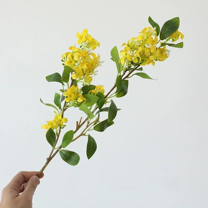 fleurs artificielles parfumées décoration pour jardin et événements