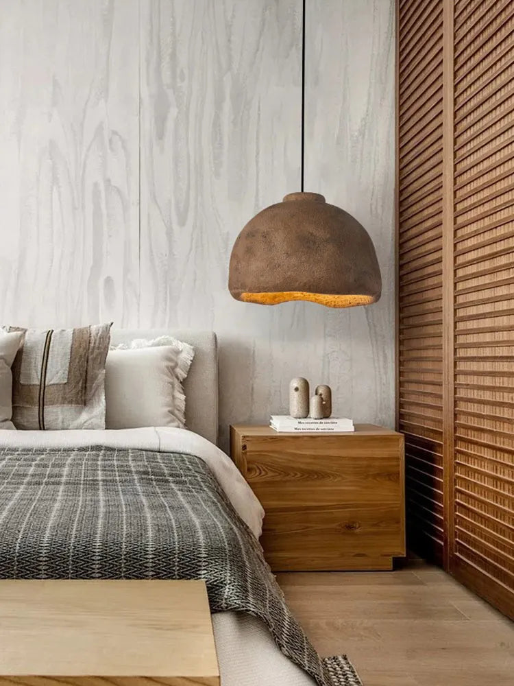 Lustre Wabi-sabi nordique simple moderne - vue 7 sur 16