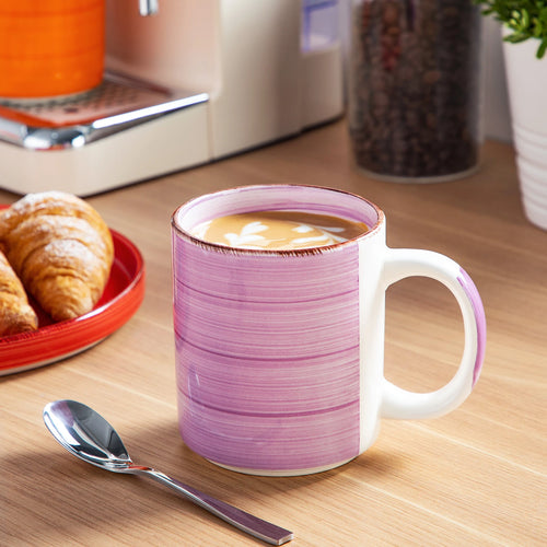 Tasses en gres grandes capacite style artisanal lot