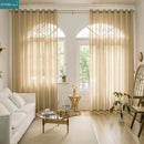 Voilage rayé style européen moderne pour salon chambre