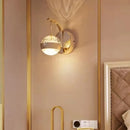 applique murale moderne créative en cristal design nordique
