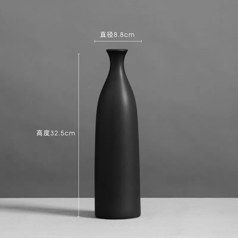 vase en céramique moderne pour décoration florale élégante - vue 10 sur 14