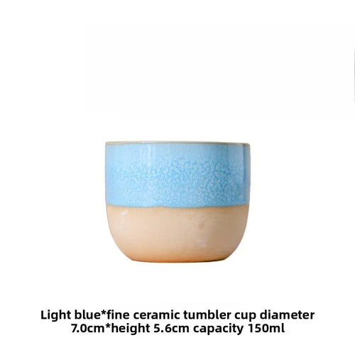 Mug céramique bohème fait main motifs marocains artisanaux
