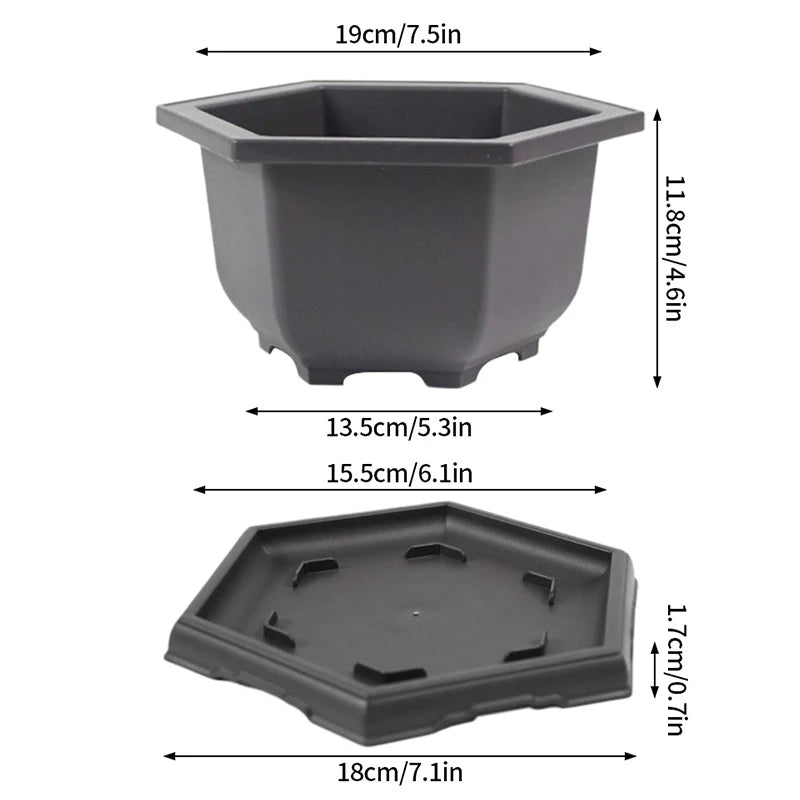 pots de fleurs rectangulaires imitation argile pour jardin extérieur - vue 22 sur 30