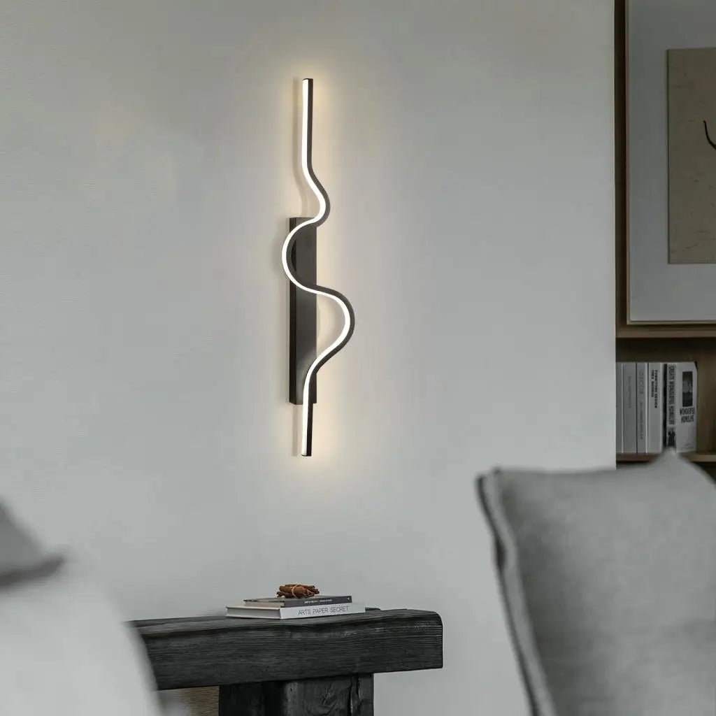 Applique murale LED aluminium intérieur simple maison