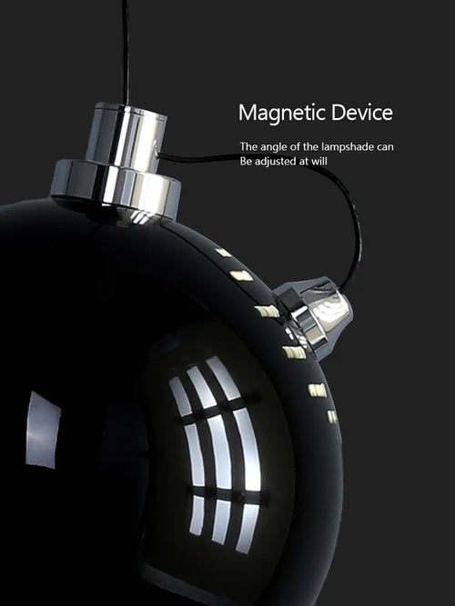 VOOL suspension sphérique magnétique moderne avec Angle réglable pour chambre et salle à manger