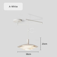 Suspension à culbuteur Table à manger Suspension bras oscillant plafonniers suspendus cuisine île barre E27 Illuminaire