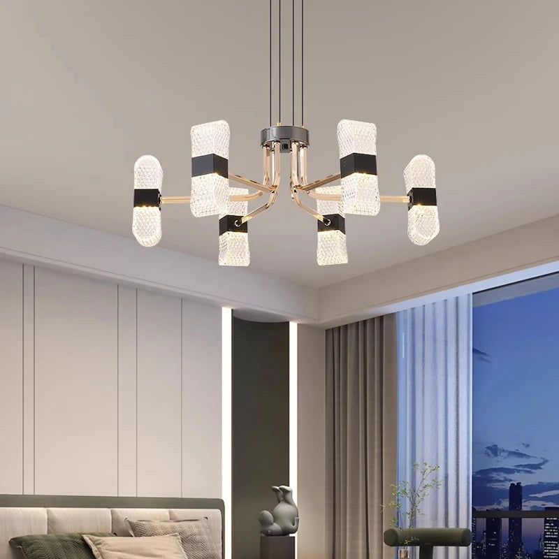 lustre décoratif design éclairage intérieur fantaisie