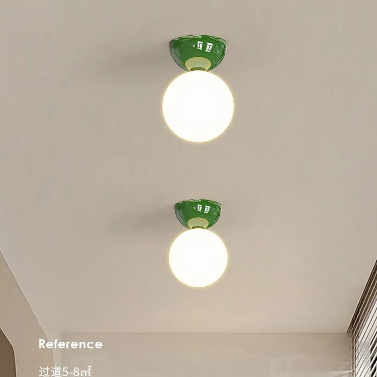 plafonnier simple style médiéval bauhaus pour décoration d'entrée - vue 5 sur 4
