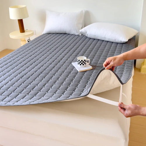 housse matelassée imperméable et respirante pour matelas simple et double