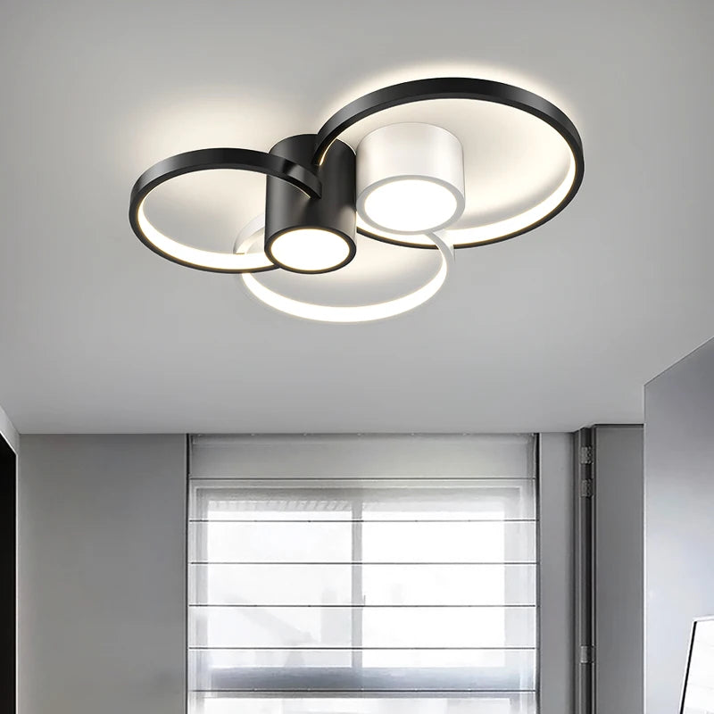 Plafonnier moderne led pour intérieur décorative - vue 7 sur 16
