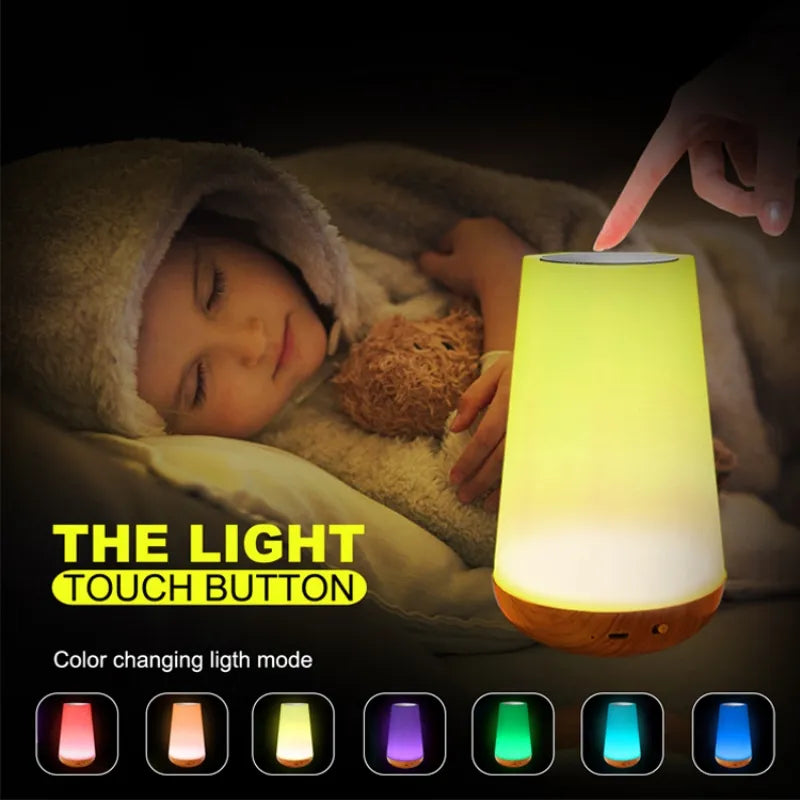 lampe bureau portable couleur rechargeable usb intensité variable - vue 2 sur 6