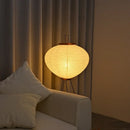 lampadaire design japonais en papier de riz avec trépied