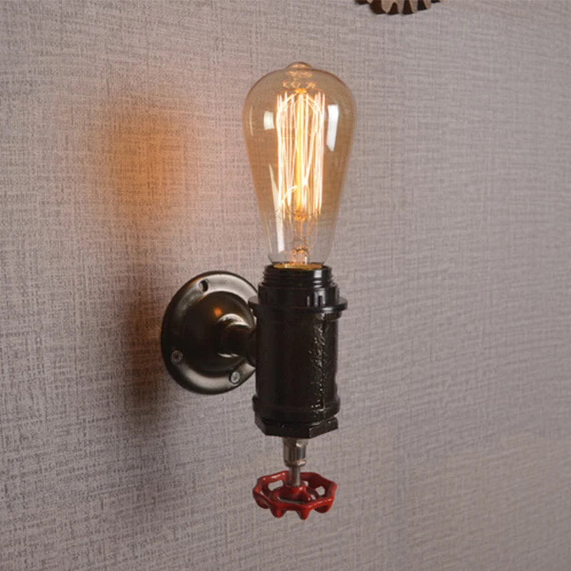 Luminaire industriel vapeur forme robinet - vue 7 sur 10