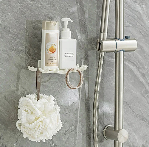 étagère murale de drainage pour savon sans perforation haut de gamme