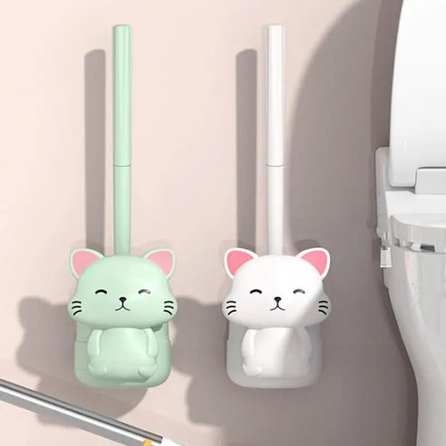brosse de toilette pour nettoyage de fosse à squat sans angle mort