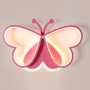 lustre led winfordo 	 avec lampe papillon réglable pour enfants