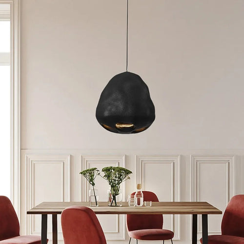 suspension Minimalisme nordique E27 LED lumières salle à manger Wabi Sabi décor à la maison