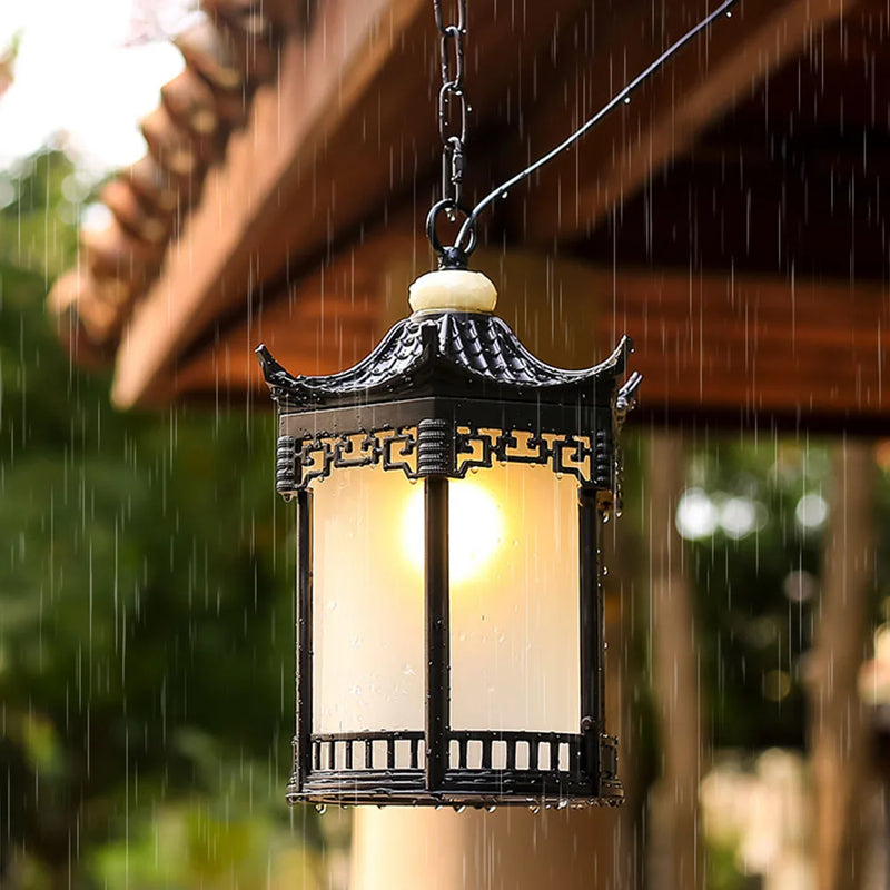 plafonnier d'extérieur vintage pour jardin balcon et terrasse