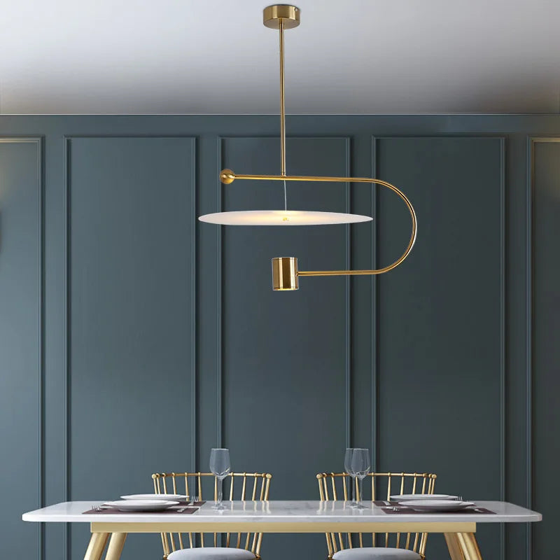 suspension design nordique luminaire décoratif pour intérieur minimaliste