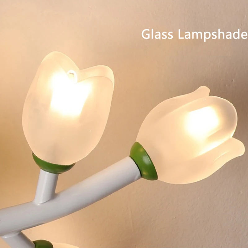 applique murale led g4 décorative avec motif lapin fille - vue 6 sur 22