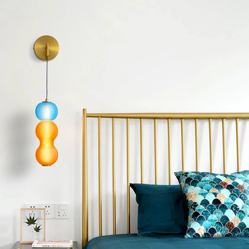 Applique murale créative pour décoration intérieure personnalisée à LED