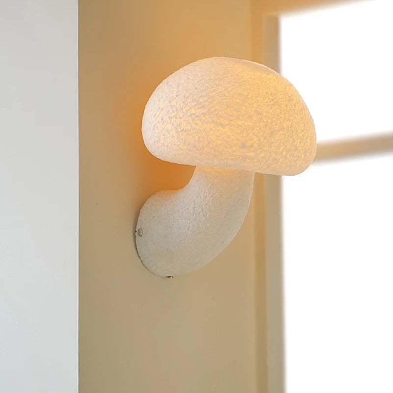 applique murale champignon nordique pour éclairage extérieur