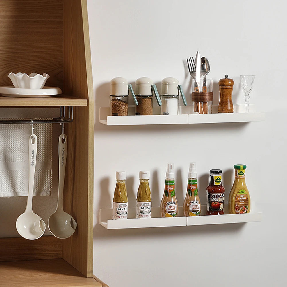 etagère murale sans perçage pour rangement de douche - vue 8 sur 7