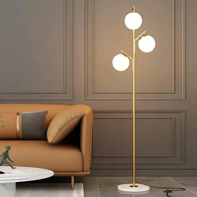 lampadaires ronds led minimaliste e27