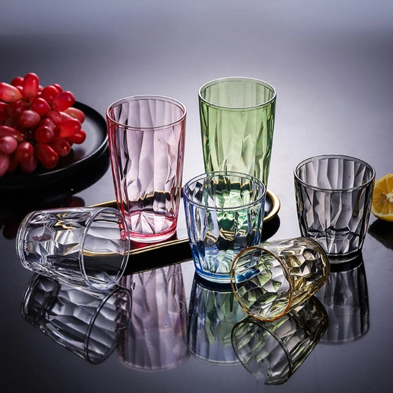 Verres incassables acrylique 210ml reutilisables style bar - vue 4 sur 7
