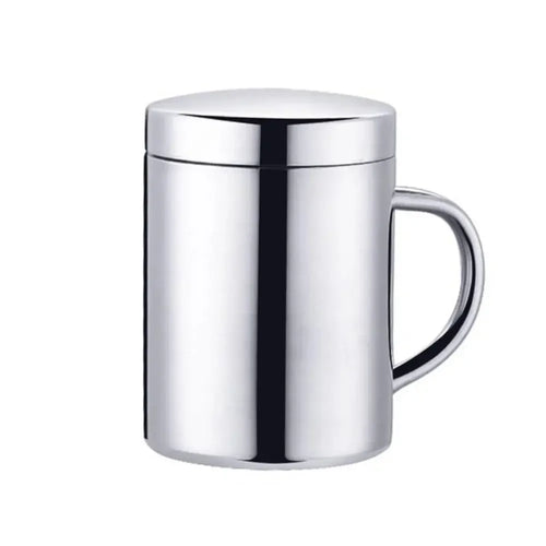 Mug inox double paroi avec anse incassable