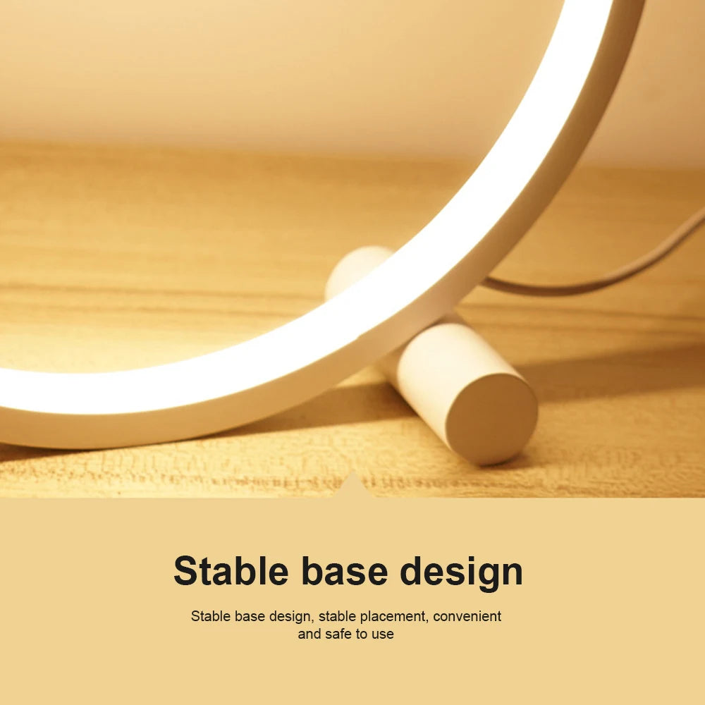 lampe led usb bureau tactile variable 3 leds veilleuse lecture étude - vue 5 sur 10