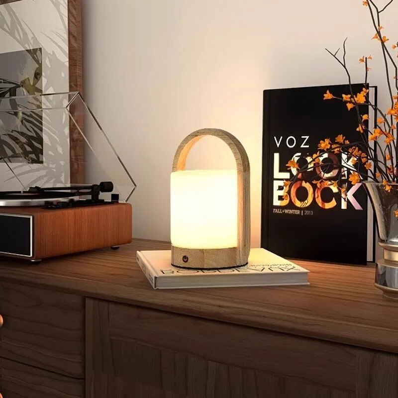 Lampe de Table LED nordique créative avec interrupteur tactile - vue 5 sur 11