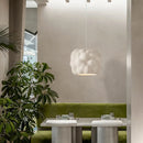 Suspension nordique Wabi Sabi Style crémeux E27 pour Restaurant Bar chambre salon