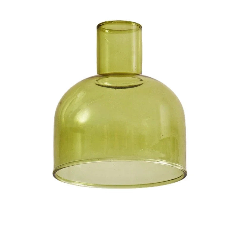 bougeoir en verre décoratif pour plantes et bougies - vue 22 sur 22