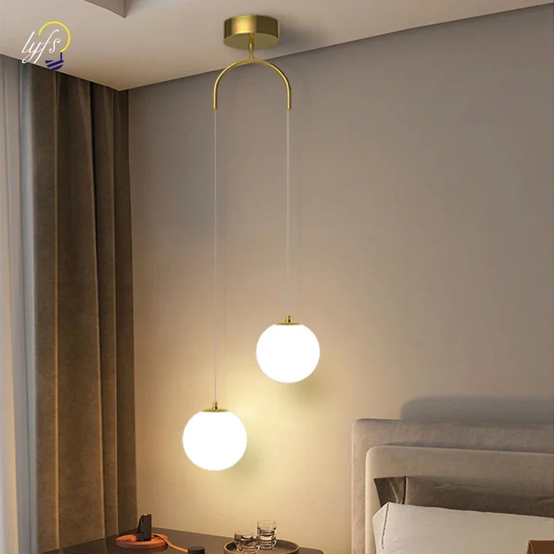 lampe suspendue nordique pour décoration intérieure - vue 3 sur 10
