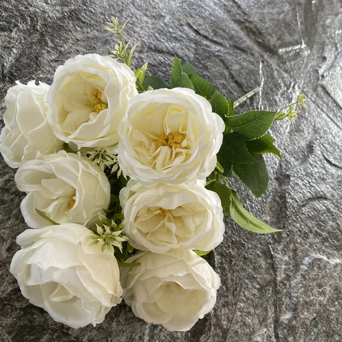 bouquet de roses en soie pour mariage et décoration intérieure
