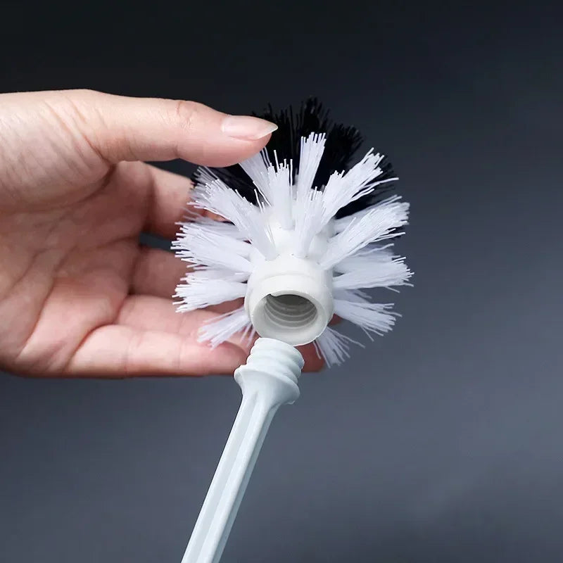brosse de toilette luxe avec long manche pour nettoyage efficace