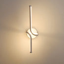 applique murale led en aluminium simplicité moderne d'intérieur