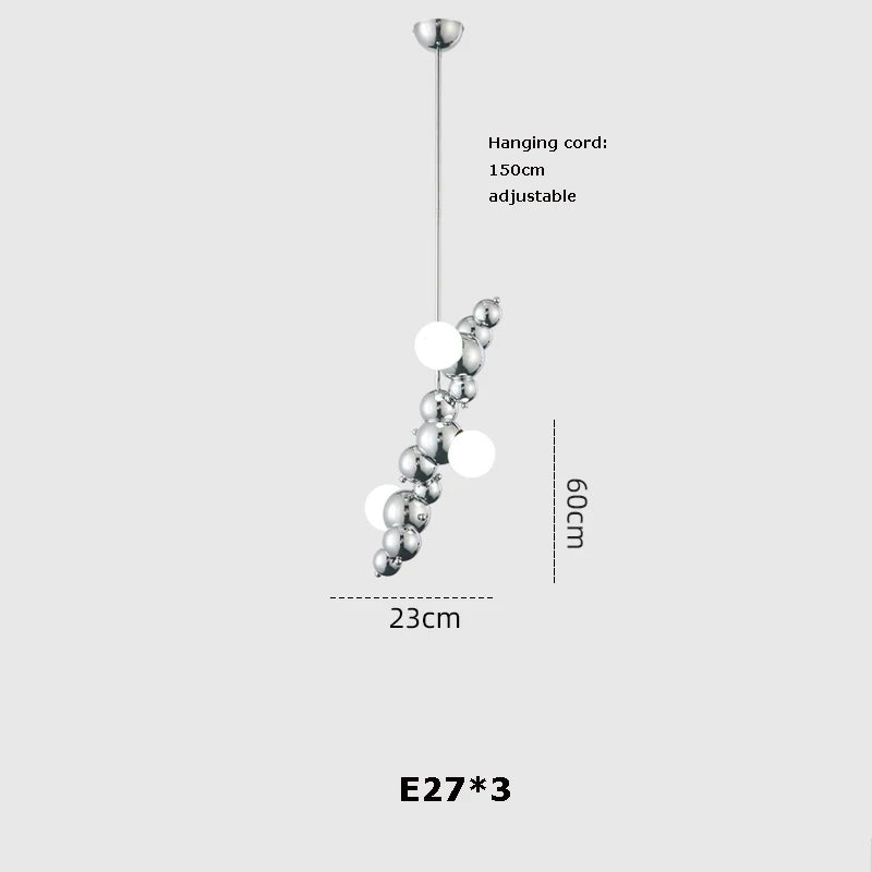 suspension à led artistique à intensité variable pour éclairage intérieur - vue 15 sur 15