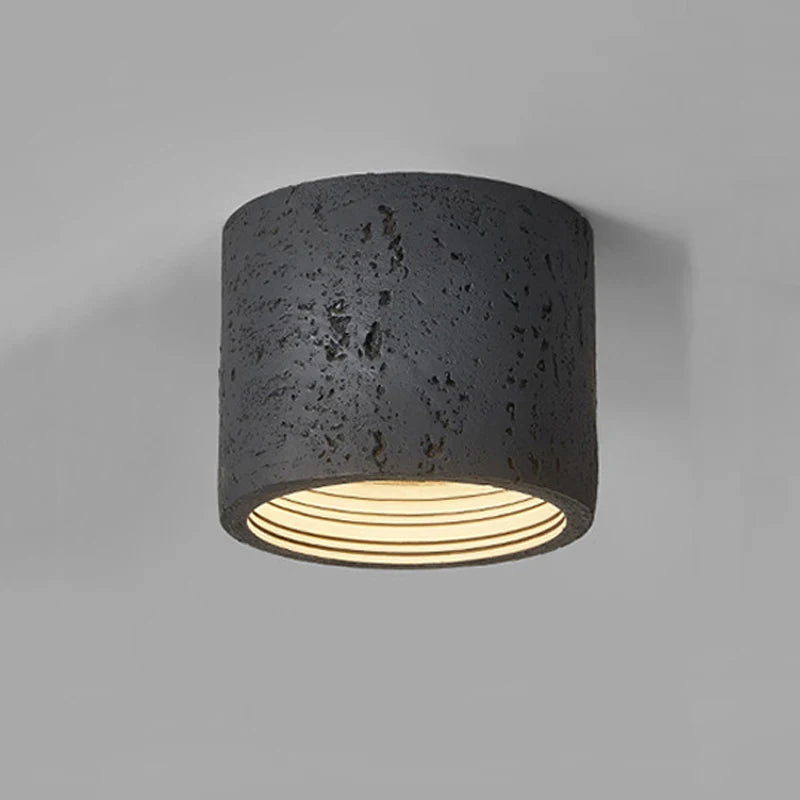 Wabi Sabi – spot lumineux Led en ciment rouge - vue 5 sur 16
