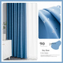 Rideau occultant plissé motif enfant salon chambre balcon