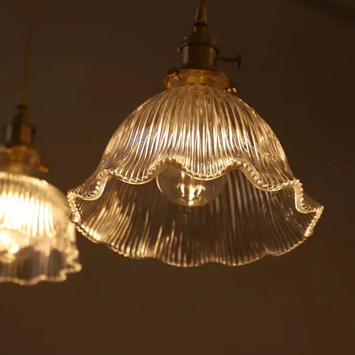 suspension led en verre nordique décoration intérieure moderne