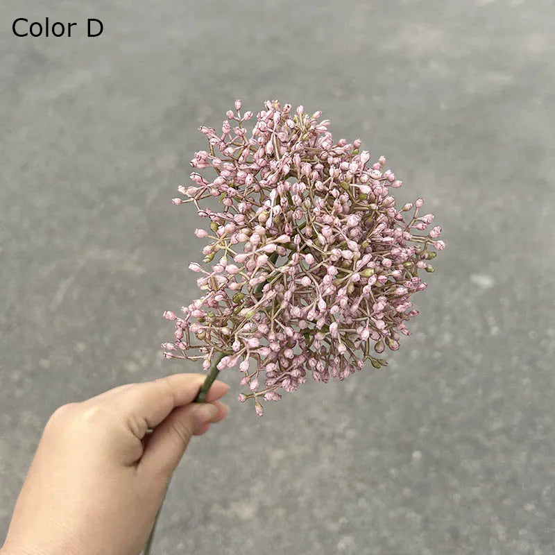 plantes artificielles rétro framboises pour décoration DIY maison - vue 10 sur 13