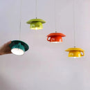 suspension en céramique design art thé éclairage led g4