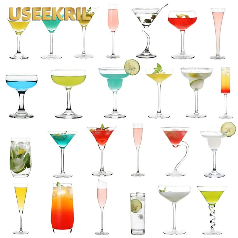 Verre cocktail créatif polyvalent pour bar fête mariage