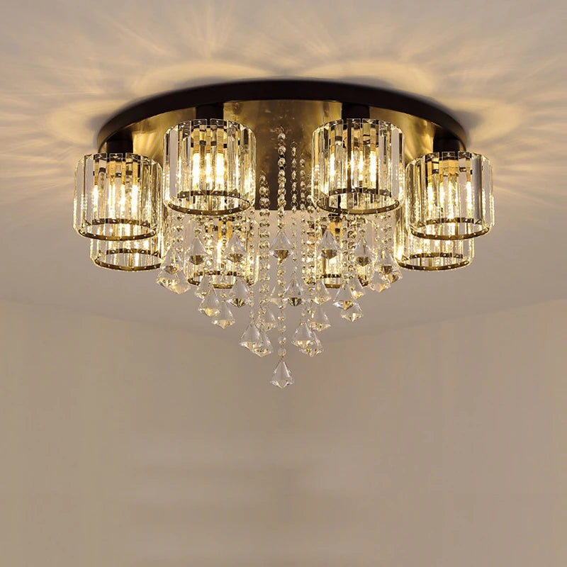 plafonnier led moderne à intensité variable pour intérieur