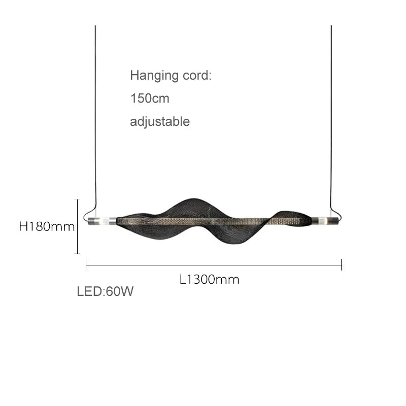 lustre design led acrylique tendance éclairage moderne 2024 - vue 12 sur 18