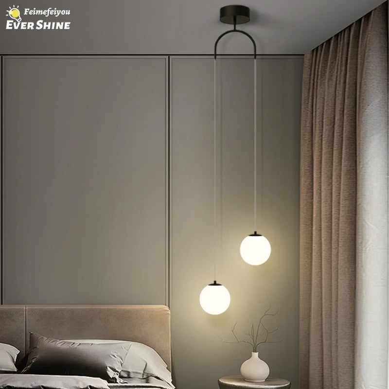 lampe suspendue nordique pour décoration intérieure - vue 2 sur 10