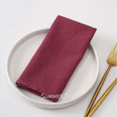Serviette de table coton lavé lot 6 méditerranéen
